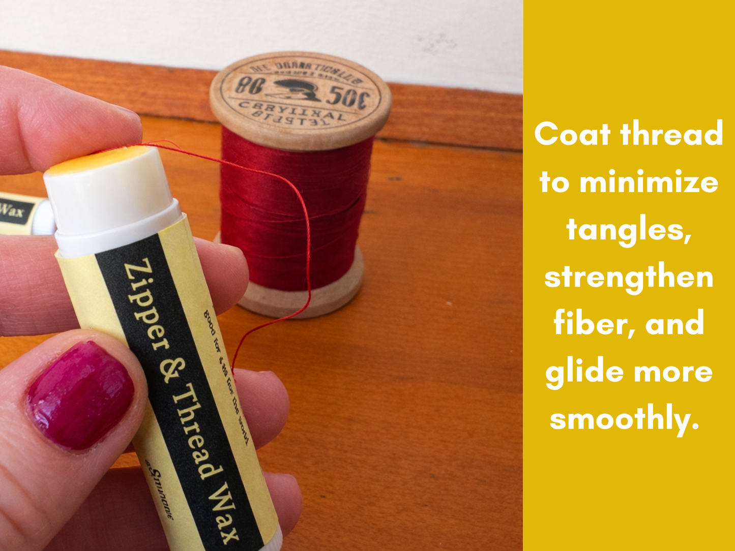 Zipper & Thread Wax